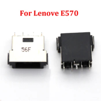 1-10pcs New For Lenovo ThinkPad Edge E570 E570C E575 ideapad gaming 3 Power Interface Square Port DC Power Jack Charging Socket