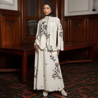 Lozy Hijab - Linea Set Series 1 Lozy x Lesti (One Set Blouse Skirt Rok Sarimbit Koleksi Raya Lebaran