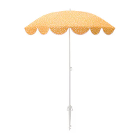 STRANDÖN 陽傘, 黃色/白色 圓點, 140 公分
