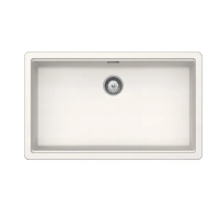 【HAFELE 海福樂】花崗岩水槽 格林威治 75cm GREENWICH N-100XL極光白 570.33.760