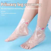 100PCS Disposable Foot Film Cover Lengthened Bag Anti-Dry Cracking Waterproof Shoe Plastic