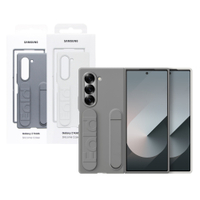 SAMSUNG Galaxy Z Fold6 原廠矽膠薄型保護殼 - 指環帶/支架 (EF-MF956)