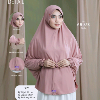 TEBUS MURAH/AR 858 jumbo/arrafi bergo/arrafi premium