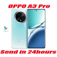 Original OPPO A3 Pro 5G 5000mAh 67W SuperVOOC Dimensity 7050 6.7 Inch OLED 120Hz 64MP Main Camera OTA Update IP68