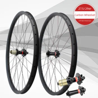 Mountain Bicycle Carbon Wheelset D791SB/D792SB Boost 110x15 148x12 With Bike Rims 30x25 mm XC Tubeless Disc MTB 27.5 29 Wheels