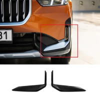 For BMW X1 U11 2023 2024 Xline Front Bumper Air Vent Splitter Lip Fog Lamp Grille Trim Accessories