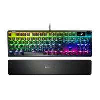 SteelSeries Apex 7 青軸美式機械式鍵盤 OLED 智慧顯示器 64774 黑色 (V072) 