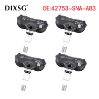 4pcs TPMS 42753SNAA83 Tire Pressure Sensor For Honda Civic CR-Z Odyssey Element