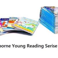 25 Books Usborne Young Reading Serise 4 English Book Child Kids Word Sentence Fairy Tale Story Book Age 10 and up