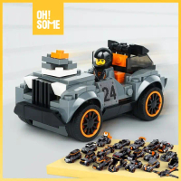 TERBARU!! OHSOME - Mainan Balok Susun Mobil 20 Model DECOOL Wilderness Chase 31019