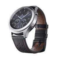 For Samsung Gear S3 Classic Genuine Leather Strap Replacement Buckle Strap Wrist Band for Samsung Ge