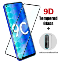 2in1 for Huawei Honor 8X 9X 10X 8A 9A 8S Camera Len Screen Protector for Huawei Honor 10i 20 Pro 9 10 Lite 30i 30