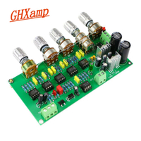 [Biel]GHXAMP ซับวูฟเฟอร์ Preamplifier บอร์ดกรอง TL072 Tone Low Pass AWCS Dynamic Equalization 5.1 Sub Amplifier เอาต์พุตเดี่ยว