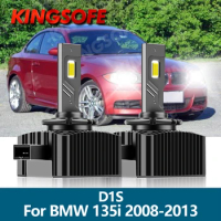 2Pcs Car Light Led Headligh D1S 40000LM 6000K CSP Chip 110W 1:1 Xenon Hight Low Beam For BMW 135i 2008 2009 2010 2011 2012 2013