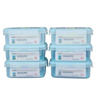 [COSCO代購4] W130640 Komax 塑膠保鮮盒含蓋共12件組 長方形 容量900毫升