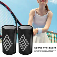 Sports Wristband Breathable Wrist Guard Women's Compression Wristband Pair for Tennis Sports Sweat Absorption for Tendonitis