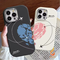 Case Softcase Silikon TPU Casing Loving Couple Kartun HP iPhone 11 11 Pro Max 12 12 Pro 13 13 Pro Ma