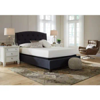 Queen Size Chime 10 Inch Medium Firm Memory Foam Mattress with Green Tea &amp; Charcoal Gel