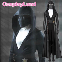 Watchmen Angela Abar Cosplay Costume Carnival Halloween Outfit Sister Night Costume Black Suit Women