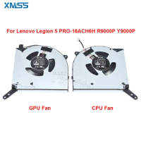 CPU&amp;GPU Cooling Fan FOR Lenovo Legion 5 Pro 16ACH6H 16ITH6H R9000P Y9000P 2021