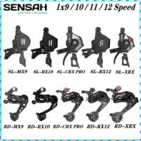 SENSAH MTB Bike Derailleurs MX9 RX10 CRX Pro RX12 XRX 1x9 1x10 1x11 1x12 Speed Trigger Shifter Rear Derailleurs For M6000 M9100