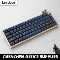 Keydous Nj68 Pro Gaming Mechanical Keyboard Kit Wireless 3-Mode Steel Brass Keyboard Kit Metal Case Hot-Swap Rgb Custom Keyboard