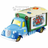小禮堂 玩具總動員 TOMICA小汽車《藍.送貨車》20週年紀念.經典造型值得收藏