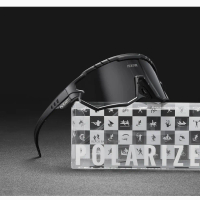 KADEAM frame TR90 UV400 Polarized KACAMATA LARI SEPEDA SILVER