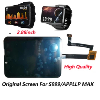 Original Screen For APPLLP MAX S999 Smart watch 2.88 inch Smart watch phone watch Replacement Unit Repair Parts LCD Display