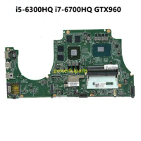 For Dell Inspiron 15 7559 laptop motherboard DAAM9AMB8D0 0MPYPP I5-6300HQ i7-6700HQ GTX960 Working Good