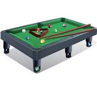 Portable Mini Pool Household Billiard Table Mini American Snooker Billiards Children's Game Triangle Indoor Tabletop Pool Set