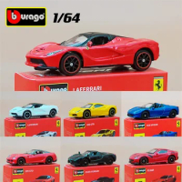 Bburago 1:64 Ferrari F12 TBF F40 F50 LaFerrari Alloy Sports Car Model Simulation Diecast Metal Toy Vehicles Car Model Collection