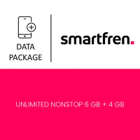 Paket Mobile Data Smartfren - UNLIMITED NONSTOP 6 GB + 4 GB