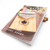 95 Songs Tabs Musics Portable Beginner Kalimba Sheet Music Small Thumb Piano Text Numbered Musical Notation Chinese Book
