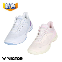 VICTOR 勝利體育 羽球鞋 羽毛球鞋 女款(A900F AJ/I 珠光白紫/雲粉)
