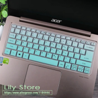Silicone Keyboard Cover Skin Protector Guard i5 8250U For Acer Swift 1 SF114 32 14 inch / Swift 3 SF314 52 SF314 54 SF314 56