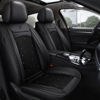 Universal PU Leather Car Seat Cover for Honda Accord Civic CRV HRV Freed Venza Stream Stepwgn Jazz Fit Interior Auto Accessories