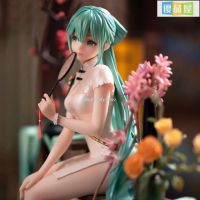開發票 初音未來 韶華  古風旗袍初音手辦二次元動漫周邊模型擺件禮物優質收藏品 最低價 快速出貨