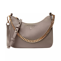 MICHAEL KORS Jet Set Medium Nylon Gabardine Crossbody Bag Dune