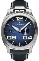 ANONIMO 吾名 Militare 義式軍風機械腕錶(AM102001003A03)-43mm-藍面皮革【刷卡回饋 分期0利率】【APP下單22%點數回饋】