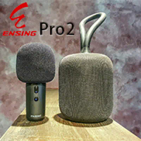 ENSING 燕聲 Pro2 行動式K歌藍芽喇叭音響-送Pro2專業無線麥克風 隨時歡唱-曜石黑