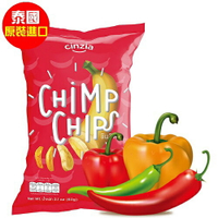 ChimpChips泰國 香蕉脆片(紅椒 60g/包) [大買家]