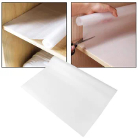 Adhesive Non Liner Eva Shelf Transparent Drawer Cupboard Mat Non-Slip Kitchen，Dining &amp; Bar Place Mates For Tables Round