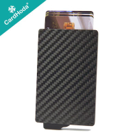 Cardhoda RFID炭纖智能防盜卡套 (黑色) 超輕身款 / P04001-BON-3K 1pc