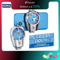 NETPAC Wireless Funcooler X52 Fancooler Built-in 300mAh Baterai Pendingin HP Cooling Fan Gaming Radi