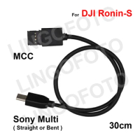 MCC to Multi (Sony) DJI Ronin-S Stabilizer Control Cable 30cm for Sony A7S,A7M2,A7M3,A7S2,A7S3,A7R2,A7R3,A7R4,A9,A6400 etc.