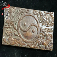 Gao Yu Han Dynasty Dong jade wall pendant, Lao Xiuyu ornaments, four treasures of the study, inkstone beasts