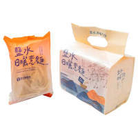 【鹽水區農會】鹽水日曬意麵X1袋 葷(寬麵 100gX4包/袋 附油蔥醬料包)