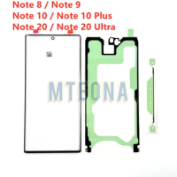 For Samsung Galaxy Note 8 9 Note 10 Plus Note 20 Ultra 5G Note 10+ Front Outer Touch Screen Glass Lens Replacement Parts
