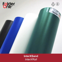InterX PP Fiber Roll Penutup Pagar Serbaguna Tekstur Sand Polos